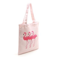 Wholesale popular durable women canvas customized tote hand bag