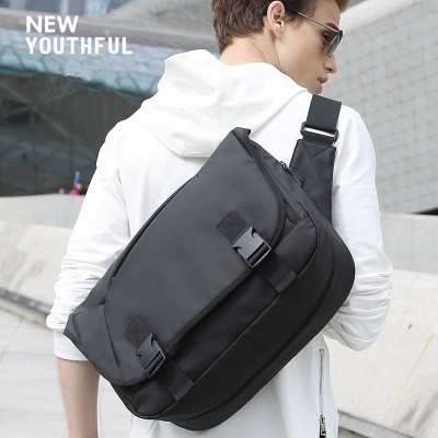 2020 Custom long shoulder strap messager bag men Oxford sling bags