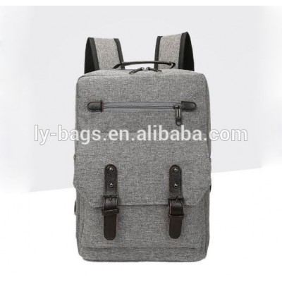 Hot sale Pure Colour 14inches Leisure Laptop Backpack