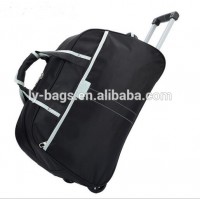 2017 Unisex durable travel luggage bag airport compass luggage trolley bag