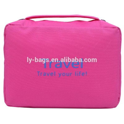 Wholesale Waterproof Foldable Suspension Type Storage Cosmetic Bag Toilet Kit