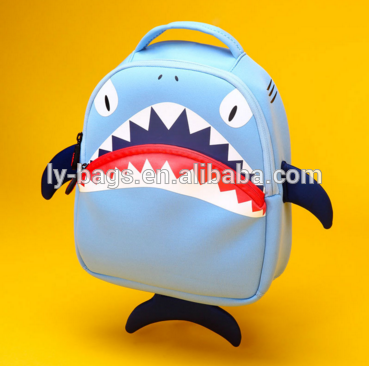 Fun design neoprene kids baby animal backpack