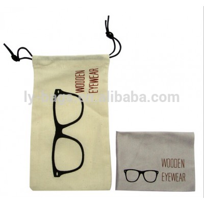 Promotional Hot Stamping Custom Logo Glasses Bags Microfiber Eye wear