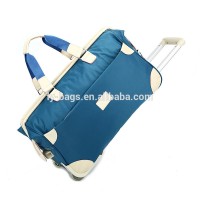 2017New Fashion China Wholesale Portable Canvas Trolley Bag travelling bag