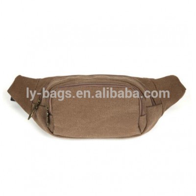 Canvas multi-function waist small bag durable women/men supreme waist bag