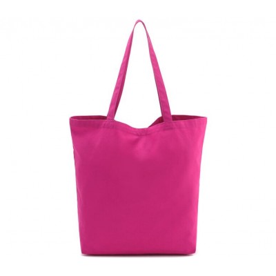 factory price candy color tote cotton canvas bag customized eco friendly 10 Anm shopping bag folding